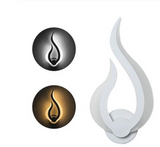TD® Applique murale d'intérieure - Design - Blanc