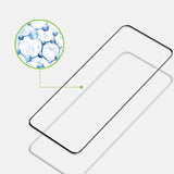 TD® Convient pour OnePlus10Pro3D film trempé film de verre de flexion à chaud film de protection anti-éclatement pour téléphone port