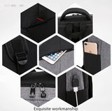 TD® sac a dos usb chargeur femme homme enfant ordinateur portable fille pas cher voyage vintage sport pas cher garcon grande capacit