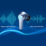 TD® Casque Bluetooth sans fil universel ANC réduction du bruit binaural tactile sport mini musique intra-auriculaire de haute qualit