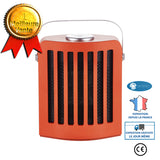 INN® Réchauffeur d'air Réchauffeur d'air orange Réchauffeur électrique d'hiver domestique Mini petit radiateur bureau chaleur Réchau