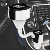 TD® FM Transmetteur Kit Bluetooth FM USB charge rapide Aux 3.5MM Stereo MP3 Player - Kit main libre san fil USB MP3