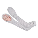 TD® Protège-bras d'été équitation manchon en soie de glace anti-ultraviolet crème solaire manchon de glace équitation en plein air