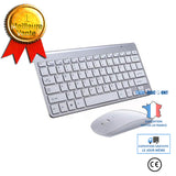 TD® Kit clavier sans fil et Souris sans Fil Ultra-Fin et Silencieux Design Ergonomique pour Ordinateur Portable souris sans fil ultr