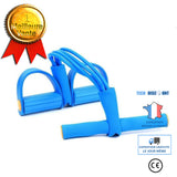 TD® Musculation crampe taille exercice Yoga accessoires auxiliaires assis tirer pédale quatre Tube tirer - Modèle: Blue