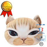 TD® Drôle 3D Cat Imprimer Coussin Coussin créatif mignon poupée en peluche cadeau Home