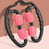 TD® Pince à anneau rouleau de jambe masseur relaxation musculaire du cou équipement de roulement de jambe rouleau de mousse de massa