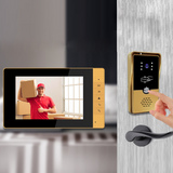 TD® Interphone vidéo intelligent sonnette interphone domestique système intelligent filaire HD surveillance intelligente sonnette vi