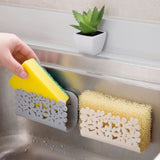 TD® Porte savon avec ventouses pour évier de cuisine ou lavabos  - porte savon douche pour le stockage intelligent de savon, éponges