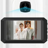 TD® La caméra de surveillance antivol de sonnette vidéo intelligente détecte et capture les yeux de chat électroniques domestiques