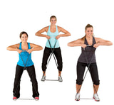 TD® Bande élastique Bande de résistance Formation de force Hommes et femmes Yoga Bande de tension auxiliaire de traction-2,9 cm viol