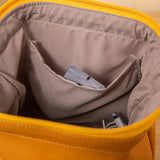 TD® Trousse de maquillage sac à main compartiment cosmétique article sac rangement voyage d'affaire étanche couleur orange sac de la