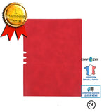 Cahier A5 En Cuir De Mouton Insertion Stylo Cahier D'affaires Bloc-Notes Étudiant Journal Fournitures Scolaires Couverture Ro