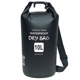 TD® Sports de plein air PVC sac seau étanche 10L sac de natation séparation sèche et humide plongée sac de plage messager à main