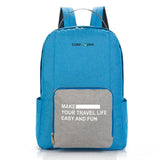 Cartable Sac De Rangement Léger Pliable Sac À Dos De Voyage Oxford Tissu Étudiant En Plein Air Sac À Dos Grande Capacité