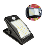 TD® Lampe de camping extérieure solaire Super Bright 72LED Clip Light USB Rechargeable Lighting Modèle de lumière blanche