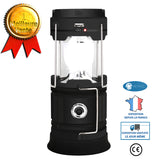 INN® Lampe de camping en torchis de lanterne de cheval portable chargeant la lumière de camping solaire à LED