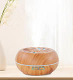 TD® Diffuseur d'arôme grain de bois diffuseur de moulin à vent diffuseur d'arôme diffuseur d'arôme portable d'intérieur bureau domic