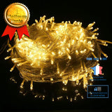 TD® Guirlande lumineuse Led extérieure 10 M 100 Leds Led étanche lampe de bande de vacance
