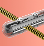 TD® Mini fer à friser en céramique tirant les cheveux féminins ne blesse pas les cheveux lisseur à cheveux à double usage sec et hum