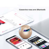 INN® Haut-parleur Bluetooth sans fil S5 super subwoofer haut volume mini haut-parleur de rappel de réception d'argent portable WeCha