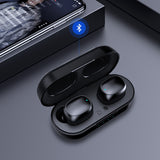 TD® Oreillette Bluetooth, compartiment de charge de grande capacité, autonomie longue durée, qualité sonore HIFI, Bluetooth V5.0