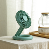 INN® Ventilateur Mini Bureau Pliant Créatif Rétractable USB Charge Silencieux Petit O Ventilateur De Bureau Ventilateur De Circulati