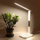 TD® Lampe de bureau de charge sans fil LED pour étude spéciale étudiant dortoir protection des yeux lampe de bureau chevet maison