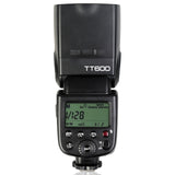 TD® Appareil photo reflex flash TT600 adapté à la configuration de flash professionnel haute vitesse universel Canon Nikon Fuji Sony