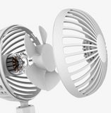 INN® Nouveau ventilateur de poussette de bébé Mini ventilateur de clip rechargeable USB portable 360 degrés Rotatin fan487
