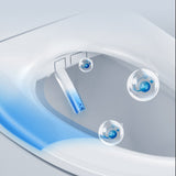 TD® Siège toilette électronique japonais chauffant, cuvette wc électroménager maison intelligent hygiène intime eau pratique habitat