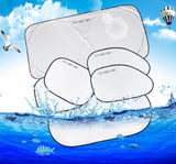 TD® Pare soleil voiture bébé pare brise avant enfant anti éblouissement fenêtre arrière bloquer les rayons UV soleil 6 jets universe