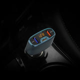 TD® Transmetteur FM de Voiture/ Sans fil Allume-cigare Bluetooth Adaptateur Radio MP3 Chargeur Rapide USB