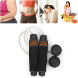 TD® Corde à sauter hommes et femmes couleur de à sauter sans corde fitness sports de poids  roulement de  qualité sautant noir et ro