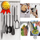 TD® 42 Pièces Kit Ustensiles de Cuisine en Acier Inoxydable, Set d'Ustensiles de Cusine en Silicone, Lot d'Accessoires Cuisine