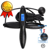 TD® Corde à sauter de fitness pour adultes comptage électronique intelligent pour hommes et femmes corde à sauter calories sans fil