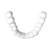 TD® Prothèses dentaires temporaires pour dents cosmétiques gouttières dentaires artificielles en silicone, facette dentaire, dentier