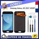 TD® Ecran Complet vitre tactile LCD pour Samsung Galaxy A5 2017 A520 A520F Noir