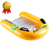 TD® Bouée gonflable Planche d'apprentissage de natation enfant et débutant léger et portable avec poignées flotteur gonflable plage