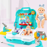 TD® Play House Toys Ensemble de jouets éducatifs pour enfants Boîte à outils de simulation Portable