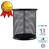 TD® Porte-stylo Maille de fer en métal grand, moyen et petit ensemble de trois pièces en treillis de fer  rangement multifonctionnel