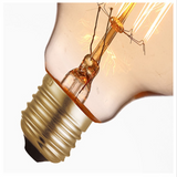 Ampoule créative rétro lampe à incandescence loft à filament de tungstène