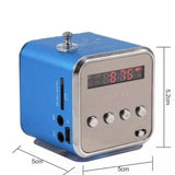 TD® Portable avec écran radio sans bluetooth audio et carte bluetooth mini haut parleur lecteur MP3