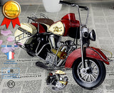 TD® maquette moto adulte enfant jouet retro de garcon miniature anniversaire exterieur interieur imagination realiste original fer