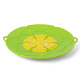 TD® Couvercle Anti-Débordement en Silicone Anti-Déversement Casserole Poêle 14-24cm de diamètre Etanche Résistant  Pratique Cuisine