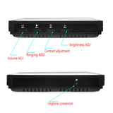 TD® HD 700 ligne IP55 étanche filaire vidéo sonnette télécommande carte magnétique fonction de déverrouillage pas de rayonnement mur