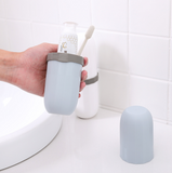 Brosse à dents de voyage ne prend pas de place simple tasse de lavage dentifrice ensemble portable voyage en plein air boîte