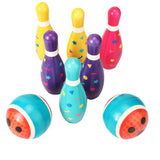 TD® Jouets de bowling pour enfants PU coton solide Jouets de balle de sport d'extérieur et d'intérieur Jeux interactifs parent-enfan