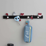 Crochet dessin animé style nordique mur crochet porte clé cintre ornements maison chambre mur crochet rangée crochet renard c
