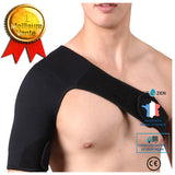 Soutien d'Épaule Epaulière Unique Support Maintien Protection Sportif Protège Épaules Mixte Adulte- Epaule droite-noir  L